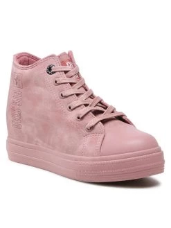Big Star Shoes Γυναίκες Κλειστά Παπούτσια Sneakers II274092 Ροζ Ροζ