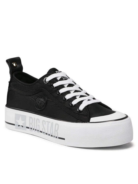 Big Star Shoes Γυναίκες Κλειστά Παπούτσια Sneakers II274019 Μαύρο Μαύρο 1 Big Star Shoes Γυναίκες Κλειστά Παπούτσια Sneakers II274019 Μαύρο Μαύρο