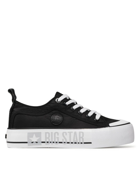 Big Star Shoes Γυναίκες Κλειστά Παπούτσια Sneakers II274019 Μαύρο Μαύρο 2 Big Star Shoes Γυναίκες Κλειστά Παπούτσια Sneakers II274019 Μαύρο Μαύρο - Image 2
