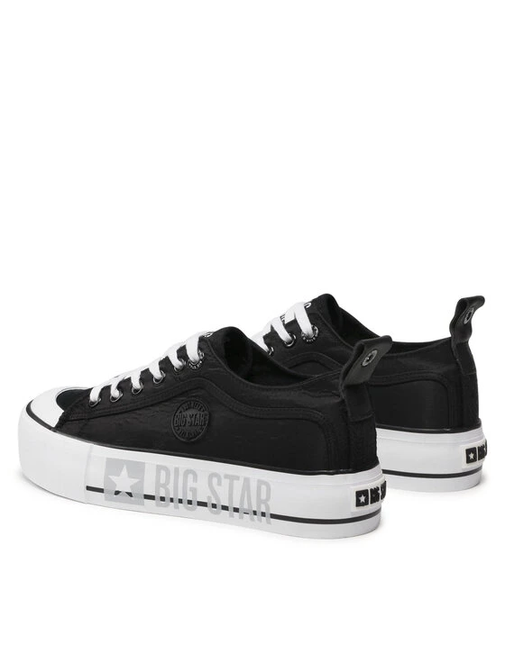 Big Star Shoes Γυναίκες Κλειστά Παπούτσια Sneakers II274019 Μαύρο Μαύρο 3 Big Star Shoes Γυναίκες Κλειστά Παπούτσια Sneakers II274019 Μαύρο Μαύρο - Image 3