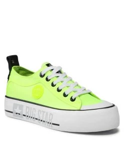 Big Star Shoes Γυναίκες Κλειστά Παπούτσια Sneakers II274022 Κίτρινο Κίτρινο