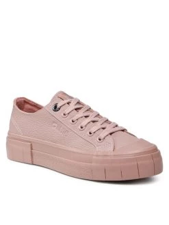 Big Star Shoes Γυναίκες Κλειστά Παπούτσια Sneakers II274190 Ροζ Ροζ