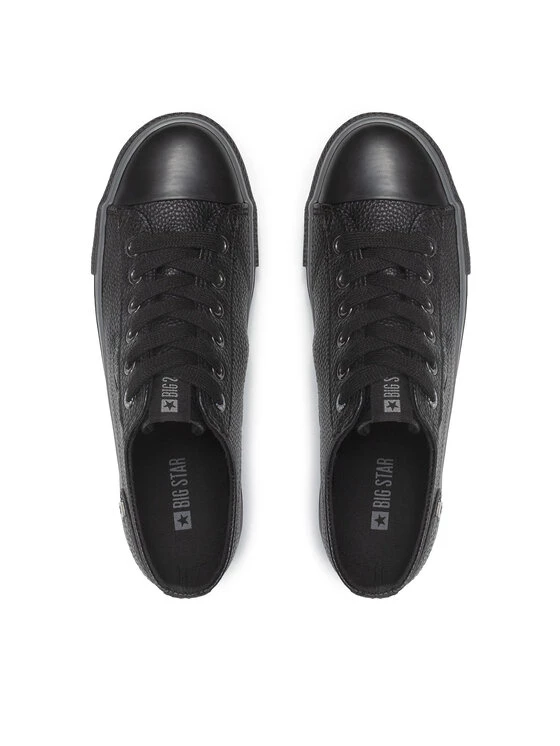 Big Star Shoes Γυναίκες Sneakers II274002 Μαύρο Μαύρο 6 Big Star Shoes Γυναίκες Sneakers II274002 Μαύρο Μαύρο - Image 6