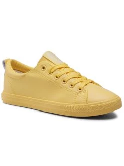 Big Star Shoes Γυναίκες Κλειστά Παπούτσια Πάνινα παπούτσια HH274142 Κίτρινο Κίτρινο