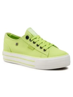 Big Star Shoes Γυναίκες Κοντά Sneakers Sneakers HH274057 Πράσινο Πράσινο