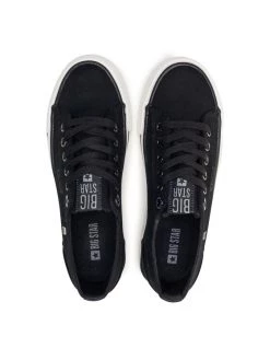 Big Star Shoes Γυναίκες Κοντά Sneakers Πάνινα παπούτσια HH274056 Μαύρο Μαύρο -Big Star Shoes Sales Store unnamed file 1498