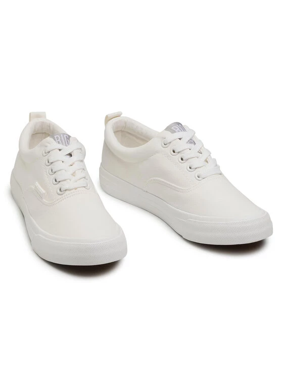 Big Star Shoes Γυναίκες Κλειστά Παπούτσια Πάνινα παπούτσια FF274168 Λευκό Λευκό 5 Big Star Shoes Γυναίκες Κλειστά Παπούτσια Πάνινα παπούτσια FF274168 Λευκό Λευκό - Image 5