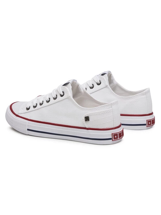 Big Star Shoes Γυναίκες Κλειστά Παπούτσια Sneakers DD274336 Λευκό Λευκό 3 Big Star Shoes Γυναίκες Κλειστά Παπούτσια Sneakers DD274336 Λευκό Λευκό - Image 3