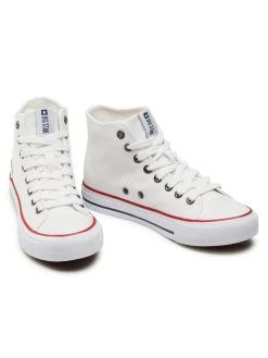Big Star Shoes Γυναίκες Ψηλά Sneakers Sneakers DD274332 Λευκό Λευκό -Big Star Shoes Sales Store unnamed file 1527