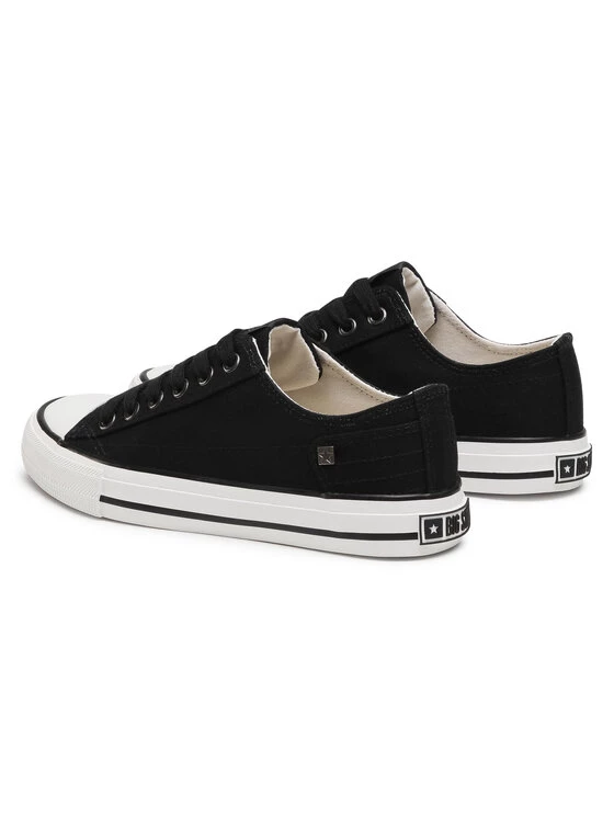 Big Star Shoes Γυναίκες Κλειστά Παπούτσια Sneakers DD274338 Μαύρο Μαύρο 3 Big Star Shoes Γυναίκες Κλειστά Παπούτσια Sneakers DD274338 Μαύρο Μαύρο - Image 3