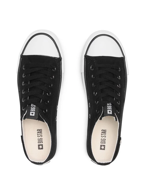 Big Star Shoes Γυναίκες Κλειστά Παπούτσια Sneakers DD274338 Μαύρο Μαύρο 6 Big Star Shoes Γυναίκες Κλειστά Παπούτσια Sneakers DD274338 Μαύρο Μαύρο - Image 6