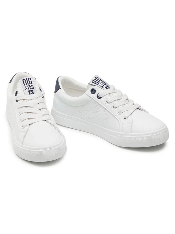 Big Star Shoes Γυναίκες Κλειστά Παπούτσια Πάνινα παπούτσια BB274211 Λευκό Λευκό 5 Big Star Shoes Γυναίκες Κλειστά Παπούτσια Πάνινα παπούτσια BB274211 Λευκό Λευκό - Image 5