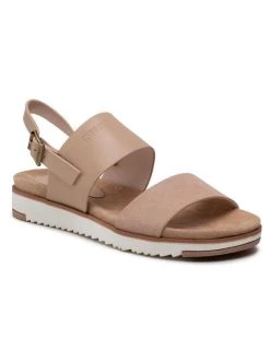 Big Star Shoes Γυναίκες Σανδάλια HH274743 Μπεζ Μπεζ