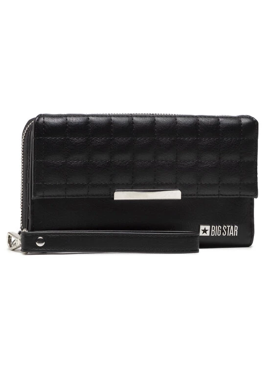 Big Star Shoes Γυναίκες Πορτοφόλια Μεγάλο Πορτοφόλι Γυναικείο HH674027 Μαύρο Μαύρο 1 Big Star Shoes Γυναίκες Πορτοφόλια Μεγάλο Πορτοφόλι Γυναικείο HH674027 Μαύρο Μαύρο