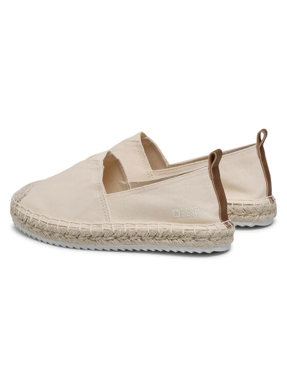 Big Star Shoes Γυναίκες Κλειστά Παπούτσια Εσπαντρίγιες HH274501 Μπεζ Μπεζ 3 Big Star Shoes Γυναίκες Κλειστά Παπούτσια Εσπαντρίγιες HH274501 Μπεζ Μπεζ - Image 3