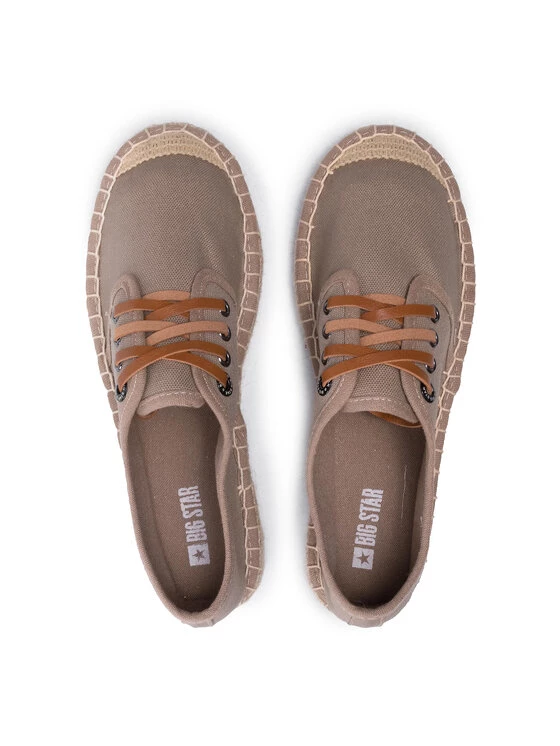 Big Star Shoes Γυναίκες Κλειστά Παπούτσια Εσπαντρίγιες HH274490 Μπεζ Μπεζ 6 Big Star Shoes Γυναίκες Κλειστά Παπούτσια Εσπαντρίγιες HH274490 Μπεζ Μπεζ - Image 6