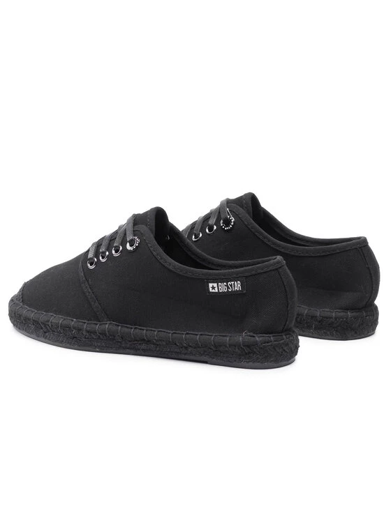 Big Star Shoes Γυναίκες Εσπαντρίγιες HH274489 Μαύρο Μαύρο 3 Big Star Shoes Γυναίκες Εσπαντρίγιες HH274489 Μαύρο Μαύρο - Image 3