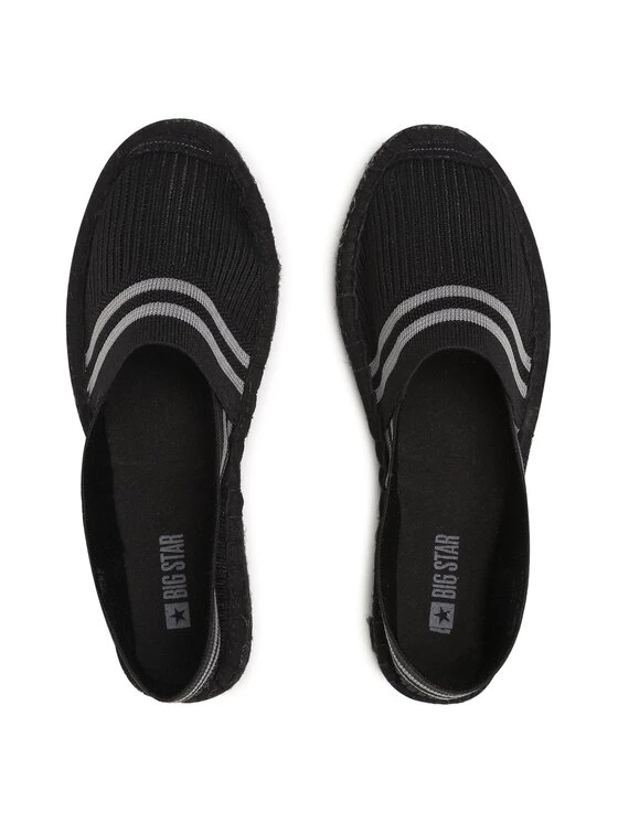 Big Star Shoes Γυναίκες Εσπαντρίγιες HH274484 Μαύρο Μαύρο 6 Big Star Shoes Γυναίκες Εσπαντρίγιες HH274484 Μαύρο Μαύρο - Image 6