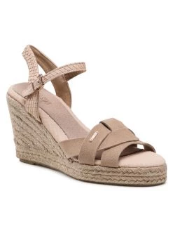 Big Star Shoes Γυναίκες Εσπαντρίγιες HH274380 Μπεζ Μπεζ