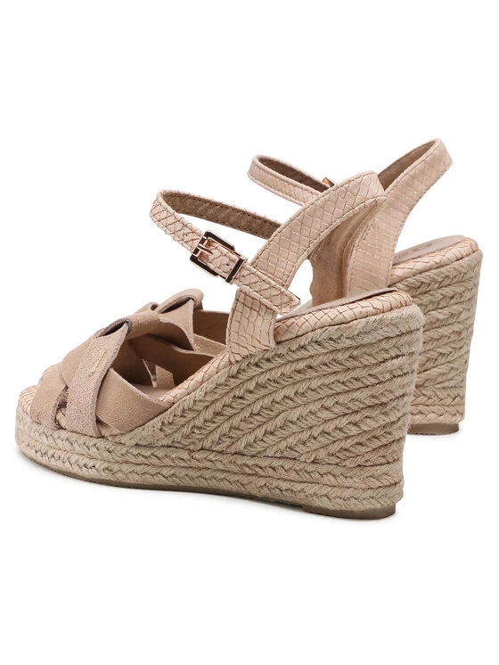 Big Star Shoes Γυναίκες Εσπαντρίγιες HH274380 Μπεζ Μπεζ 3 Big Star Shoes Γυναίκες Εσπαντρίγιες HH274380 Μπεζ Μπεζ - Image 3