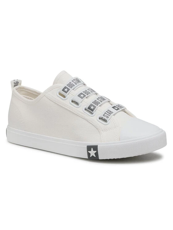 Big Star Shoes Γυναίκες Κοντά Sneakers Sneakers HH274094 Λευκό Λευκό 1 Big Star Shoes Γυναίκες Κοντά Sneakers Sneakers HH274094 Λευκό Λευκό