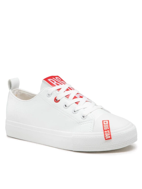 Big Star Shoes Γυναίκες Κλειστά Παπούτσια Sneakers EE274302 Λευκό Λευκό 1 Big Star Shoes Γυναίκες Κλειστά Παπούτσια Sneakers EE274302 Λευκό Λευκό