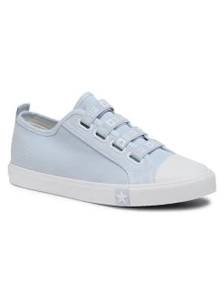 Big Star Shoes Γυναίκες Κοντά Sneakers Sneakers HH274095 Μπλε Μπλε