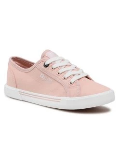 Big Star Shoes Γυναίκες Sneakers Πάνινα παπούτσια HH274060 Ροζ Ροζ