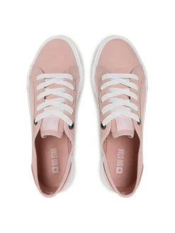 Big Star Shoes Γυναίκες Sneakers Πάνινα παπούτσια HH274060 Ροζ Ροζ -Big Star Shoes Sales Store unnamed file 1834