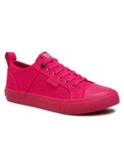 Big Star Shoes Γυναίκες Κοντά Sneakers Sneakers HH274022 Ροζ Ροζ