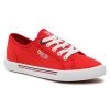 Big Star Shoes Γυναίκες Sneakers Πάνινα παπούτσια HH274061 Κόκκινο Κόκκινο