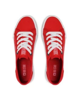 Big Star Shoes Γυναίκες Sneakers Πάνινα παπούτσια HH274061 Κόκκινο Κόκκινο -Big Star Shoes Sales Store unnamed file 1858