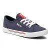 Big Star Shoes Γυναίκες Κοντά Sneakers Πάνινα παπούτσια HH274063 Σκούρο μπλε Σκούρο μπλε