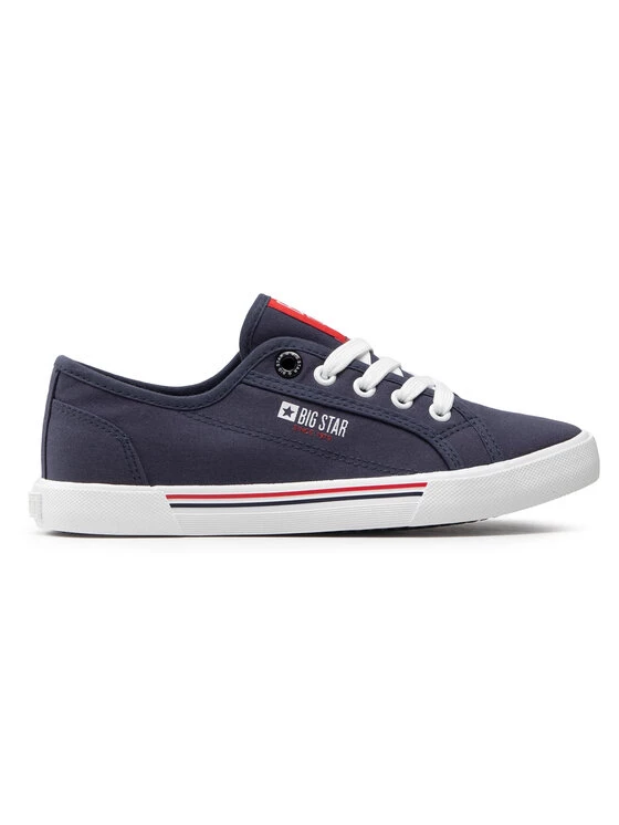 Big Star Shoes Γυναίκες Κοντά Sneakers Πάνινα παπούτσια HH274063 Σκούρο μπλε Σκούρο μπλε 2 Big Star Shoes Γυναίκες Κοντά Sneakers Πάνινα παπούτσια HH274063 Σκούρο μπλε Σκούρο μπλε - Image 2