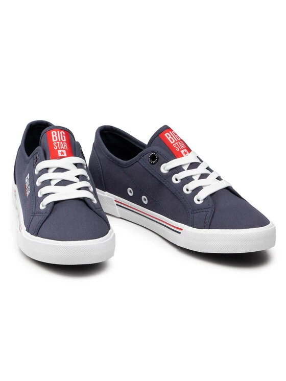 Big Star Shoes Γυναίκες Κοντά Sneakers Πάνινα παπούτσια HH274063 Σκούρο μπλε Σκούρο μπλε 5 Big Star Shoes Γυναίκες Κοντά Sneakers Πάνινα παπούτσια HH274063 Σκούρο μπλε Σκούρο μπλε - Image 5