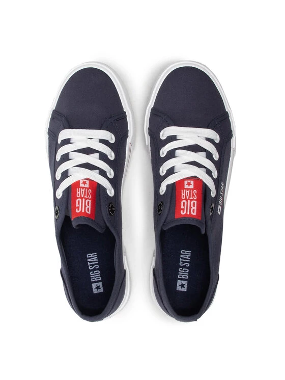 Big Star Shoes Γυναίκες Κοντά Sneakers Πάνινα παπούτσια HH274063 Σκούρο μπλε Σκούρο μπλε 6 Big Star Shoes Γυναίκες Κοντά Sneakers Πάνινα παπούτσια HH274063 Σκούρο μπλε Σκούρο μπλε - Image 6