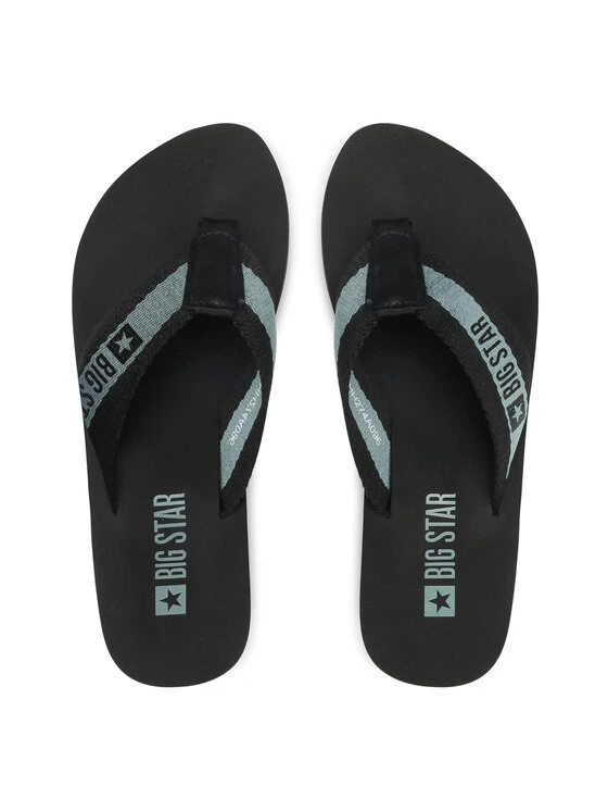 Big Star Shoes Γυναίκες Σαγιονάρες HH274A096 Μαύρο Μαύρο 6 Big Star Shoes Γυναίκες Σαγιονάρες HH274A096 Μαύρο Μαύρο - Image 6