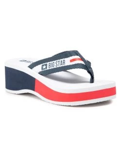 Big Star Shoes Γυναίκες Σαγιονάρες HH274A093 Σκούρο μπλε Σκούρο μπλε