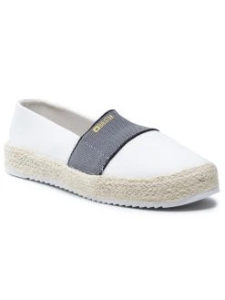 Big Star Shoes Γυναίκες Εσπαντρίγιες HH274480 Λευκό Λευκό