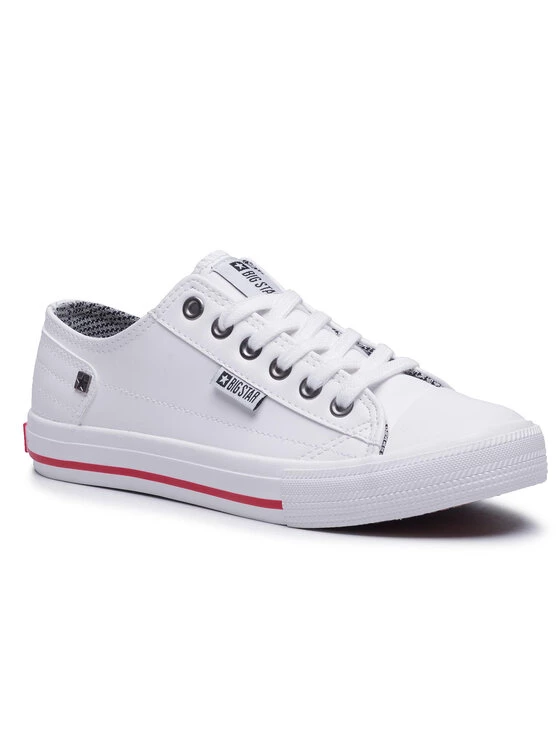 Big Star Shoes Γυναίκες Κλειστά Παπούτσια Sneakers HH274269 Λευκό Λευκό 1 Big Star Shoes Γυναίκες Κλειστά Παπούτσια Sneakers HH274269 Λευκό Λευκό