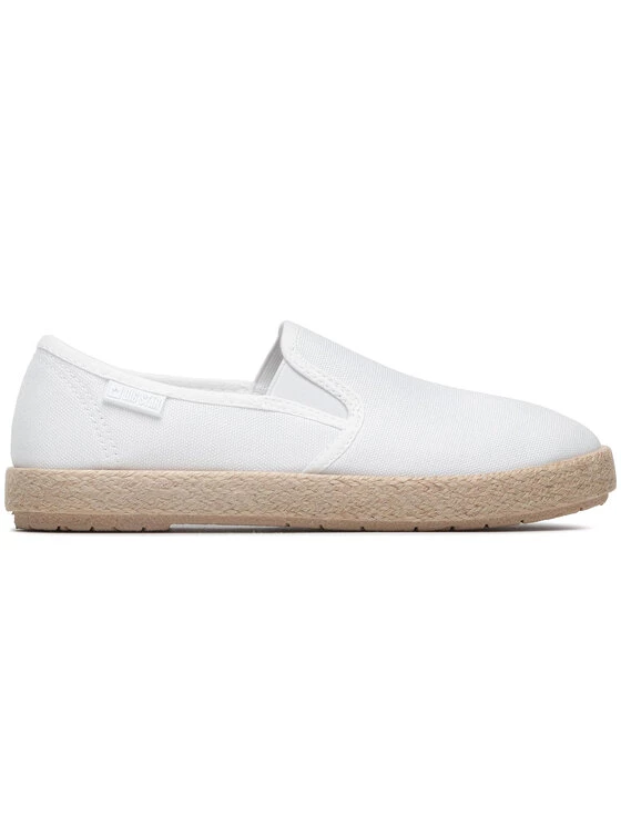 Big Star Shoes Γυναίκες Κλειστά Παπούτσια Εσπαντρίγιες DD274015 Λευκό Λευκό 2 Big Star Shoes Γυναίκες Κλειστά Παπούτσια Εσπαντρίγιες DD274015 Λευκό Λευκό - Image 2