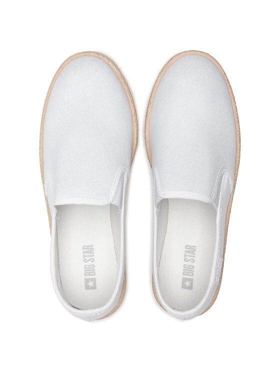 Big Star Shoes Γυναίκες Κλειστά Παπούτσια Εσπαντρίγιες DD274015 Λευκό Λευκό 6 Big Star Shoes Γυναίκες Κλειστά Παπούτσια Εσπαντρίγιες DD274015 Λευκό Λευκό - Image 6