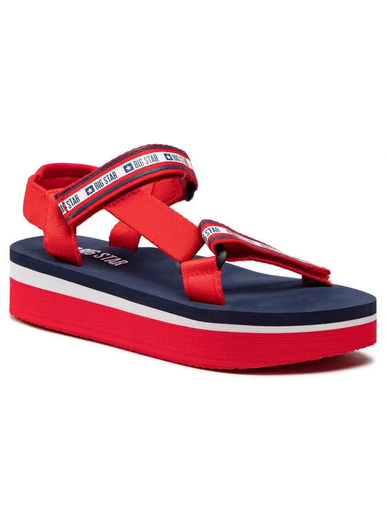 Big Star Shoes Γυναίκες Σανδάλια HH274A102 Κόκκινο Κόκκινο 1 Big Star Shoes Γυναίκες Σανδάλια HH274A102 Κόκκινο Κόκκινο