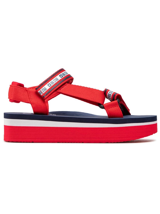 Big Star Shoes Γυναίκες Σανδάλια HH274A102 Κόκκινο Κόκκινο 2 Big Star Shoes Γυναίκες Σανδάλια HH274A102 Κόκκινο Κόκκινο - Image 2