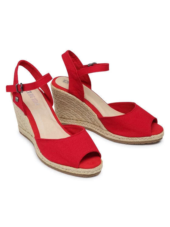 Big Star Shoes Γυναίκες Εσπαντρίγιες DD274A213BS Κόκκινο Κόκκινο 5 Big Star Shoes Γυναίκες Εσπαντρίγιες DD274A213BS Κόκκινο Κόκκινο - Image 5