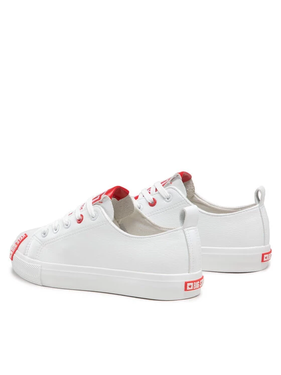 Big Star Shoes Γυναίκες Κλειστά Παπούτσια Sneakers EE274302 Λευκό Λευκό 3 Big Star Shoes Γυναίκες Κλειστά Παπούτσια Sneakers EE274302 Λευκό Λευκό - Image 3