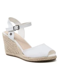 Big Star Shoes Γυναίκες Εσπαντρίγιες HH274833 Λευκό Λευκό