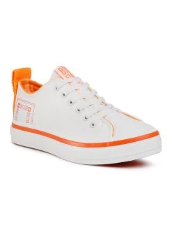 Big Star Shoes Γυναίκες Κλειστά Παπούτσια Πάνινα παπούτσια GG274084 Λευκό Λευκό