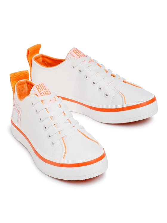 Big Star Shoes Γυναίκες Κλειστά Παπούτσια Πάνινα παπούτσια GG274084 Λευκό Λευκό 5 Big Star Shoes Γυναίκες Κλειστά Παπούτσια Πάνινα παπούτσια GG274084 Λευκό Λευκό - Image 5