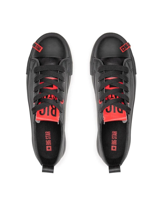 Big Star Shoes Γυναίκες Κλειστά Παπούτσια Sneakers EE274303 Μαύρο Μαύρο 6 Big Star Shoes Γυναίκες Κλειστά Παπούτσια Sneakers EE274303 Μαύρο Μαύρο - Image 6